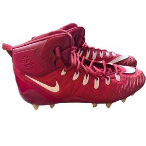 Nike Force Savage Pro TD Football Cleats Red Size 15 Mens 918346-616 NWOB